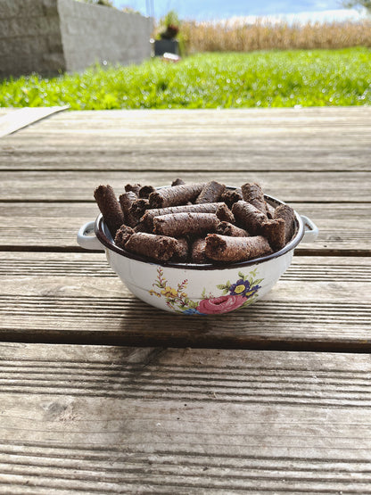 Bio-Leinsamenpresskuchen