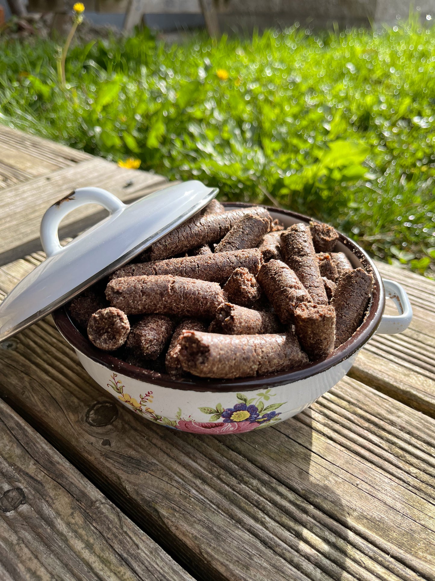 Bio-Leinsamenpresskuchen